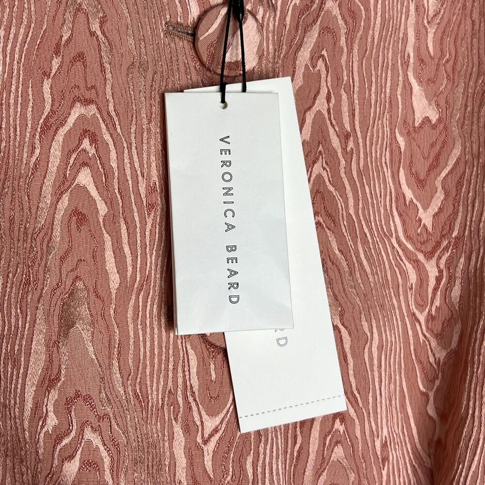Veronica Beard Eris Women's Textured Blazer Suit Jacket Blush Pink Size 8 NEW - Picture 7 of 13